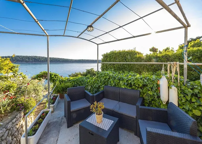 Rab With Private Dock And Sea Views