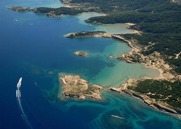 Rab With Private Dock And Sea Views