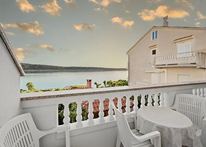 Rab With Private Dock And Sea Views